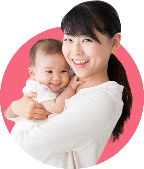 Mother holding baby before visiting pediatric dentist in Worcester Massachusetts